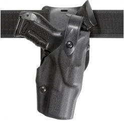 Duty Holsters Safariland Model 6365 ALS® Low-Ride, Level III Retention™ Duty Holster W/ SLS Synthetic Tactical Finish