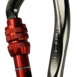 Fusion Techno Wave Screw Gate Carabiner Carabiners