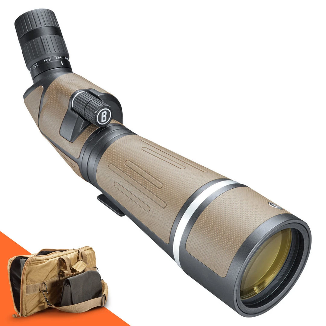Bushnell Forge Spotting Scope - Angled 20-60x80 Spotting Scopes