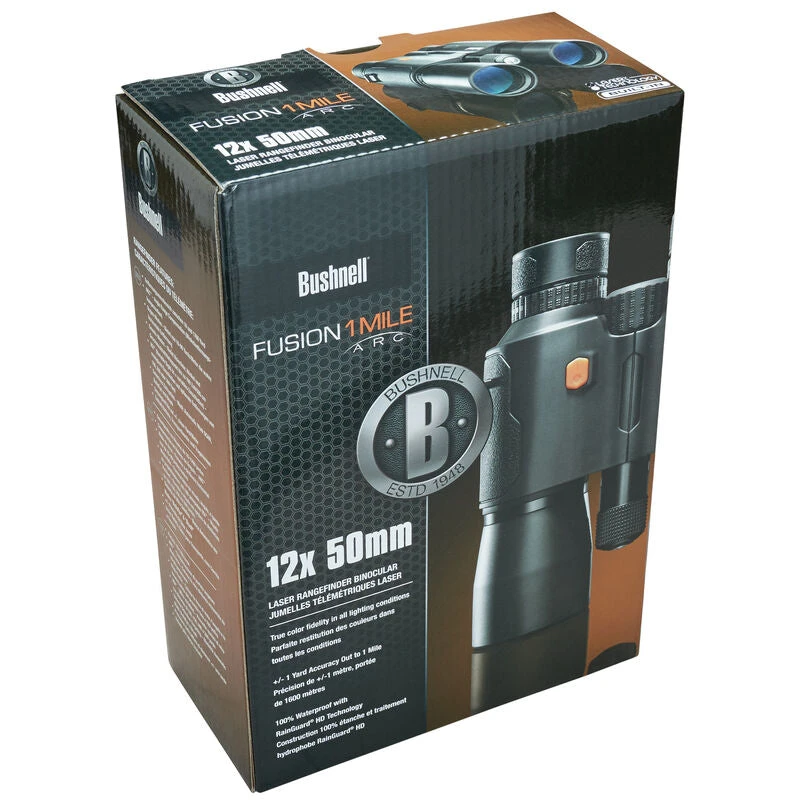 Bushnell 12x50 Fusion Binoculars Laser Rangefinder