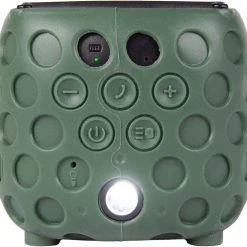Flashlight Batteries Humvee Portable Solar Bluetooth Speaker