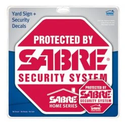 Sabre Red Yard Sign & Security Decals