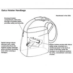 Galco Wisteria Holster Handbag Purses & Tactical Bags