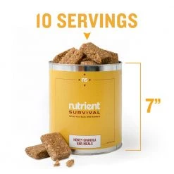 MREs Nutrient Survival Honey Granola Bars-Meals
