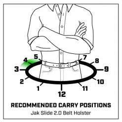 Galco Jak Slide 2.0 Belt Holster Concealment Holsters