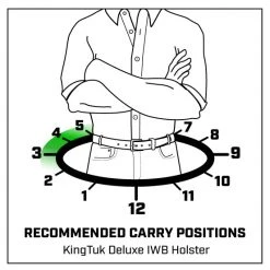 Galco Kingtuk Deluxe IWB Holster Inside The Waistband Holsters