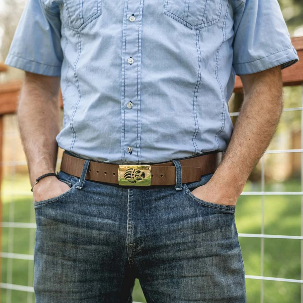 Galco Bear Paw Nine Hole Pants IWB Belt 1 1/2"