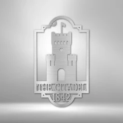 Home Décor Monogram The Citadel Castle - Steel Sign