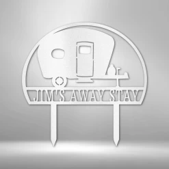 Home Décor Monogram Camper Yard Monogram - Steel Sign