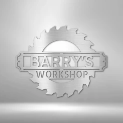 Home Décor Monogram Sawmill Monogram - Steel Sign