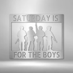 Home Décor Monogram Soldier Monogram - Steel Sign