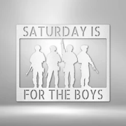 Home Décor Monogram Soldier Monogram - Steel Sign