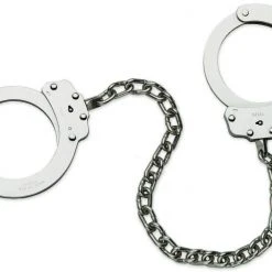 Peerless Handcuff Company Peerless Standard Nickel Leg Irons Ankle Cuffs