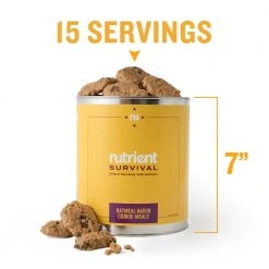 Nutrient Survival Oatmeal Raisin Cookie-Meals
