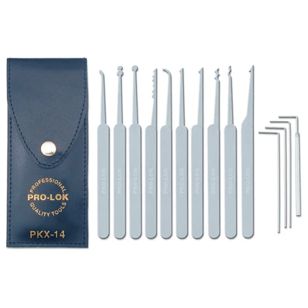 Pro-Lok 14 Piece Pick Set Locks