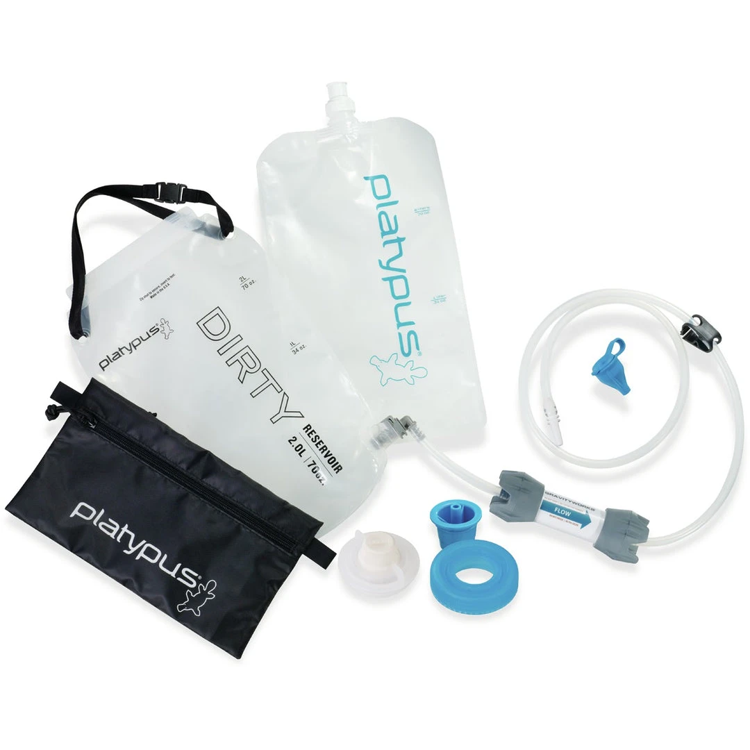 Playtapus Platypus GravityWorks Water Filter 2.0L - Complete Kit