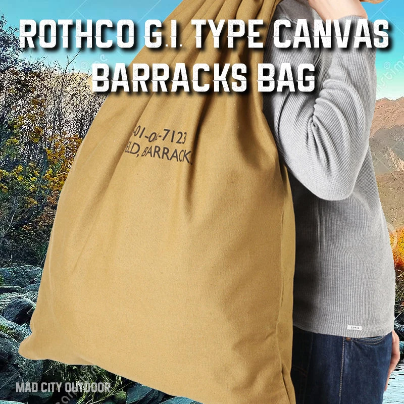 Rothco G.I. Type Canvas Barracks Bag