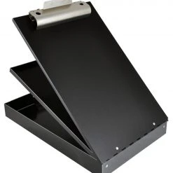 Saunders Recycled Aluminum Cruiser-Mate Storage Clipboard – Letter/A4 Size – Black Report Writing