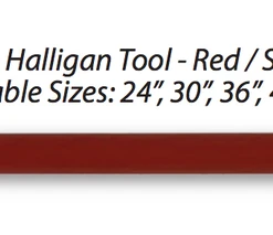 Zak Tools Zak Tool 30" Halligan Tool - Red/Silver 8.5 Lbs. Entry Tools
