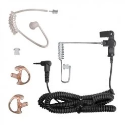 Code Red Headsets Silent 2.5 Mm Pack Listen-only Earpiece With 26" Coiled Cord For Kenwood Radios