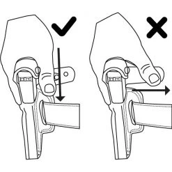 Galco Ankle Glove - Ankle Holster