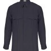 Elbeco TexTrop2 Long Sleeve Shirt With Zipper – Mens Navy Blue
