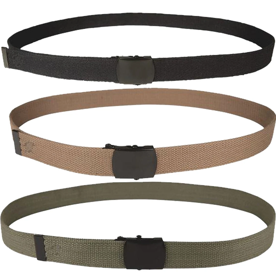 Tru-Spec 44" Web Belts W/black Closed Face Buckle