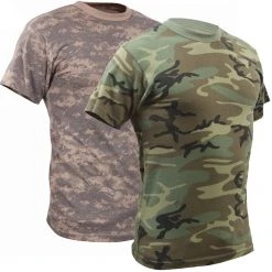 Rothco Vintage Camouflage T-Shirt Camo T-Shirts