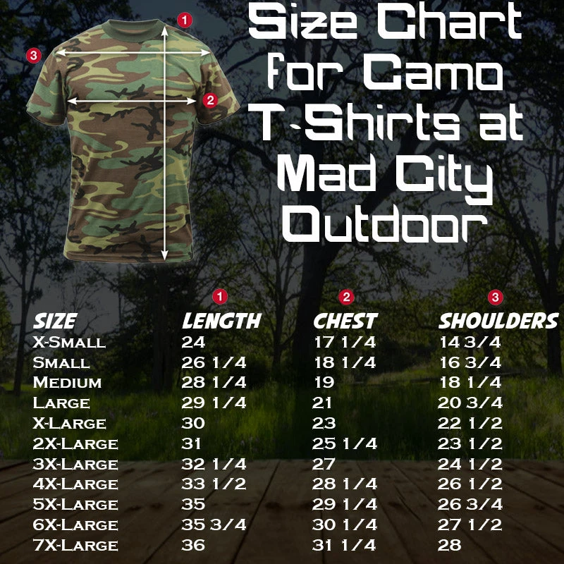 Rothco Athletic Fit Camo T-Shirt Camo T-Shirts