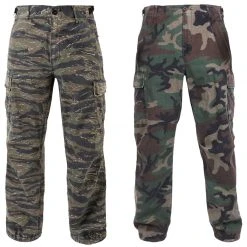Camo Pants Rothco Vintage Camouflage Fatigue Pants