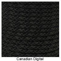 E. L. Wood Braiding 550 Survival Cord Canadian Digital Paracord