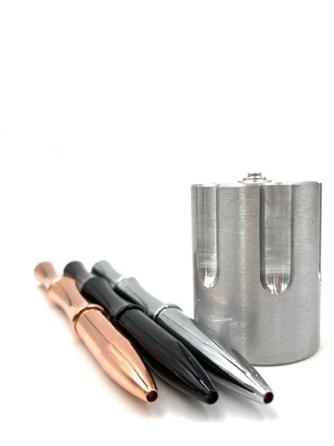 Caliber Gourmet 3 Piece Pen / Revolver Cylinder Gift Set Novelties