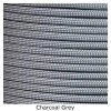 E. L. Wood Braiding Charcoal Grey Paracord 550 Survival Cord