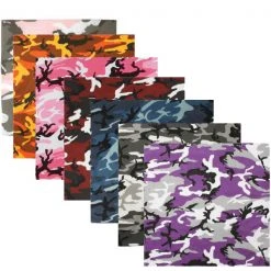 Bandanas & Headwraps Rothco Colored Camo Bandana