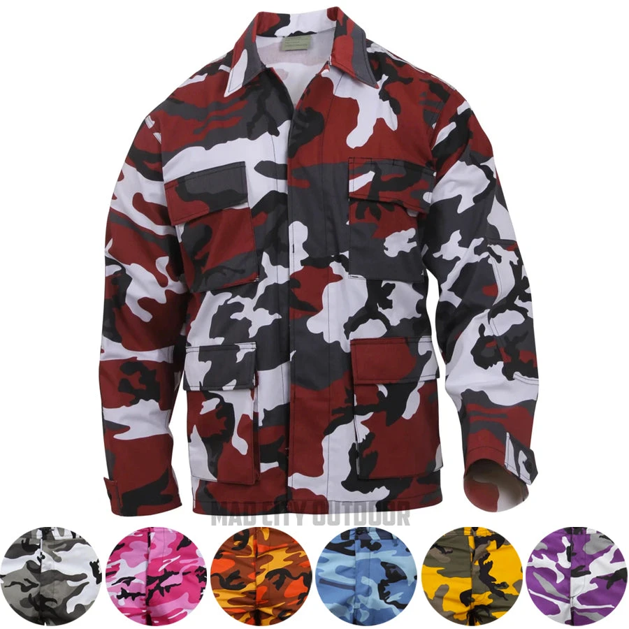 BDU Camouflage Shirts Rothco Camouflage BDU Shirts