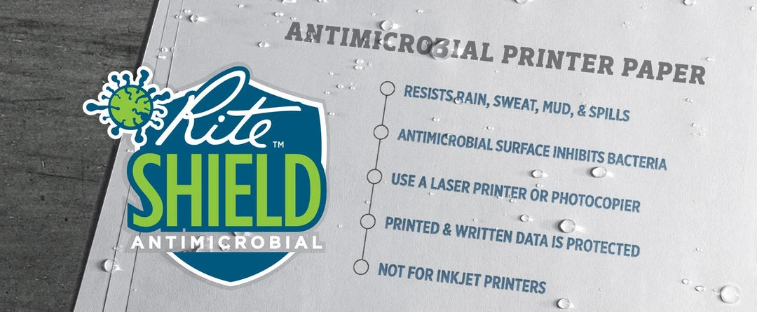 Notebook & Covers Rite In The Rain Antimicrobial Paper 8.5 X 11 - 200 Sheets