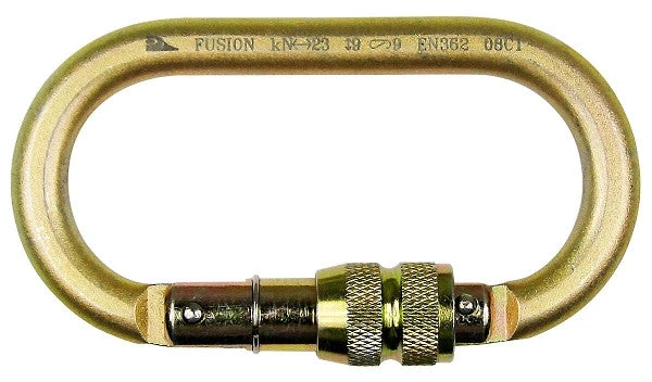 Fusion Ovatti Screw Gate Carabiner Carabiners