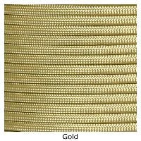 E. L. Wood Braiding Gold Paracord