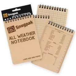 Snugpak All Weather Notebook - Large Notebook & Covers