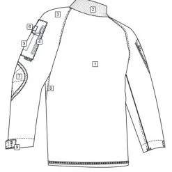 Tru-Spec Orange Combat Shirt Combat Shirts