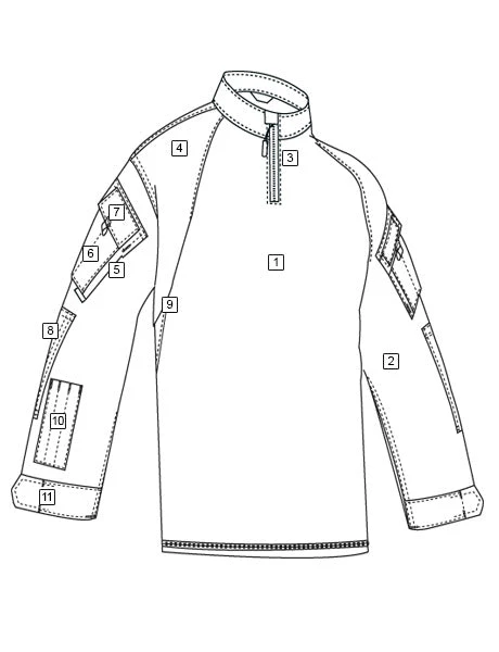 Tru-Spec TRU Winter Combat Shirt Combat Shirts