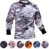 Rothco Long Sleeve Colored Camo T-Shirt