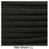 E. L. Wood Braiding New Brown LL Paracord 550 Survival Cord