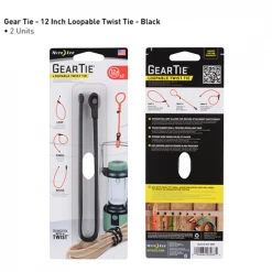 Nite-Ize Gear Tie Loopable Twist Tie Camping Accessories