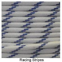 E. L. Wood Braiding Racing Stripes Paracord 550 Survival Cord