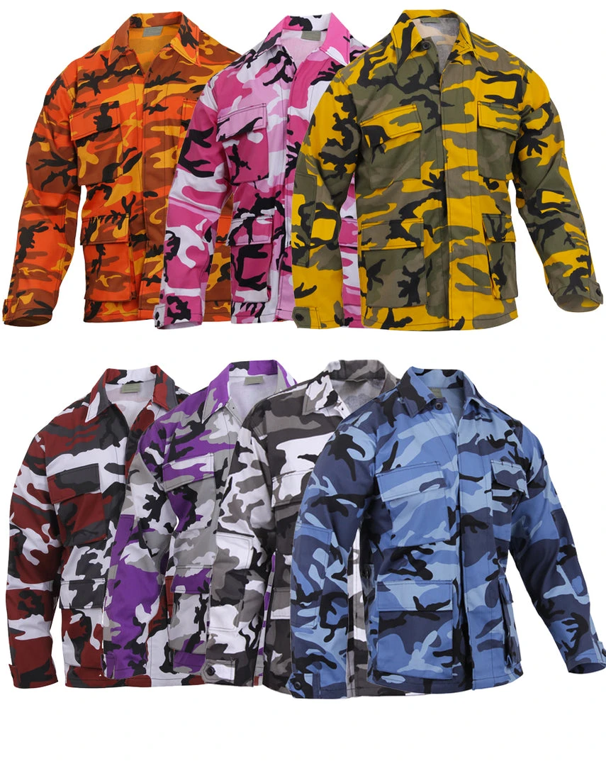 BDU Camouflage Shirts Rothco Camouflage BDU Shirts