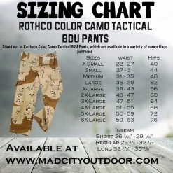 Rothco Camouflage Pants Camo Pants