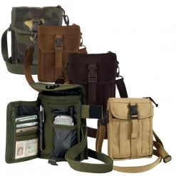 Attache And Shoulder Bags Rothco Canvas Travel Portfolio Bag
