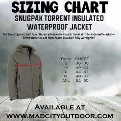 Snugpak Torrent Insulated Waterproof Jacket Jackets