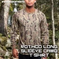 Rothco Long Sleeve Camouflage T-Shirt